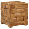 vidaXL Panipaiga iste Pruun 40 x 40 x 45 cm Tugev teakpuit