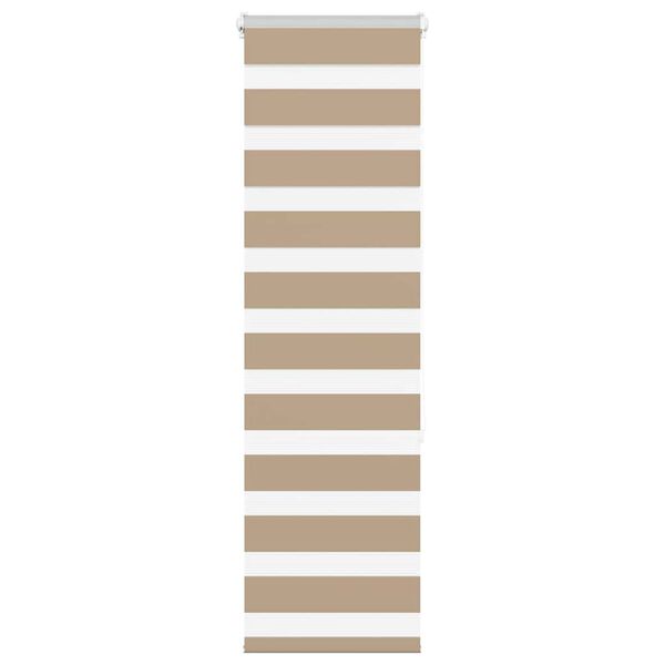 vidaXL Triibuline ruloo 50x150 cm kanga laius 45,9 cm pol&uuml;ester