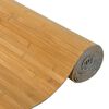 vidaXL ruumijagaja, naturaalne, laius 400 cm, k&otilde;rgus 165 cm, bambus