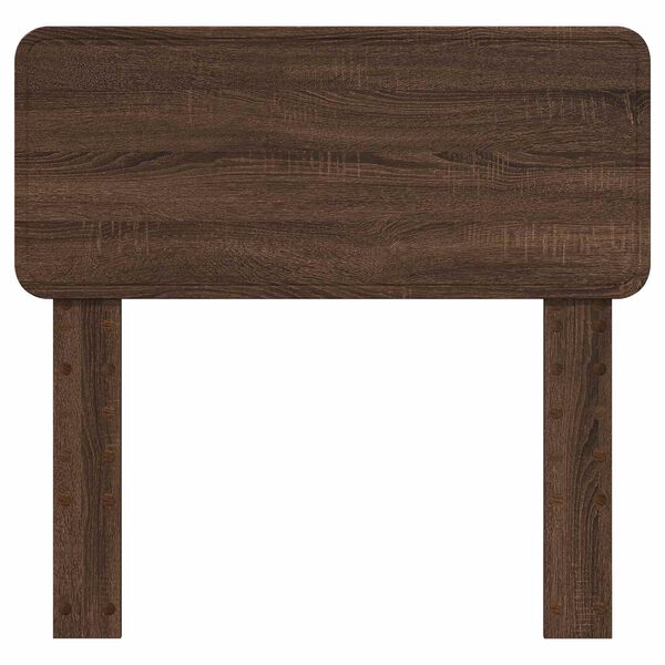 vidaXL Peats peaga Pruun tamme 80 cm Tehispuit