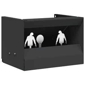 vidaXL magnetiline laskmise sihtm&auml;rk 4 + 1 sihtm&auml;rki zombied