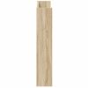 vidaXL seina kingakapp, Sonoma tamm, 80 x 18 x 90 cm, tehispuit