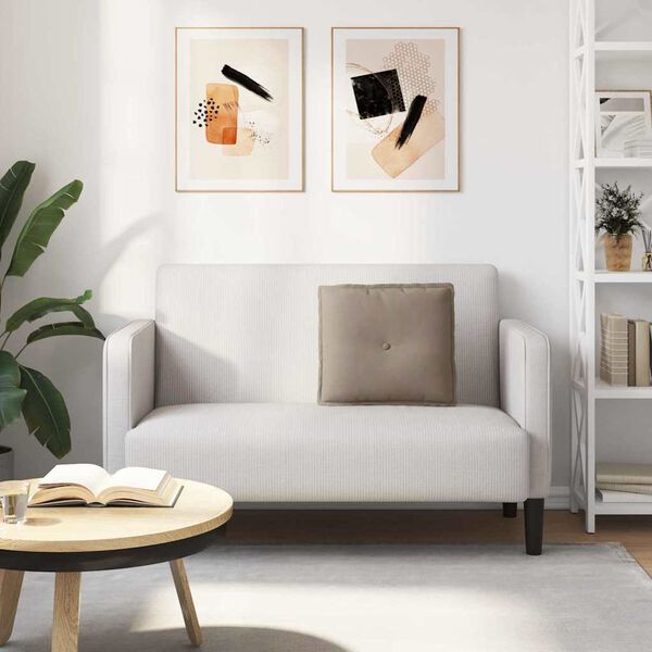 vidaXL Seljatugi padi Pruunikashall 50 x 45 cm Mikrofiber kangas