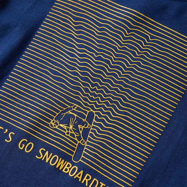 Pikkade varrukatega lastesärk, tumesinine, 104