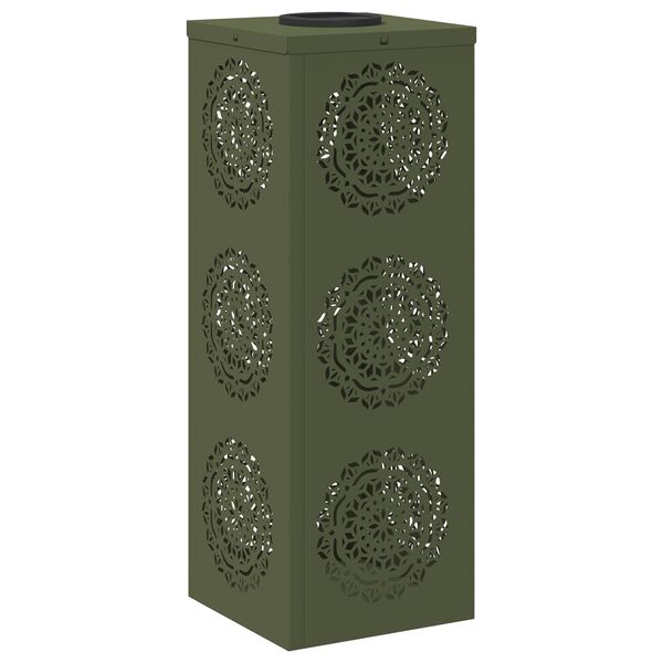 vidaXL P&auml;ikese LED k&auml;igutee tuli 2 pcs K&uuml;pset roheline