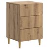 vidaXL &Ouml;&ouml;lambi kapp sahtliga Artisan tamm 43 x 41 x 66,5 cm Tehispuit