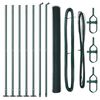 vidaXL Keevitatud Traat Aed Betoonalusega 10 x 1,4 m (L x K)