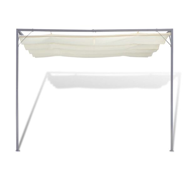 vidaXL aia või rõdu seina varikatus