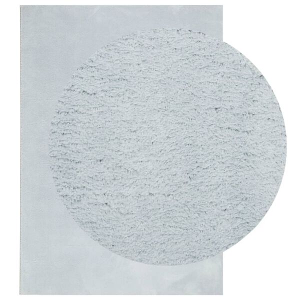 vidaXL vaip HUARTE, lühikese narmaga, pestav, sinine, 160x230 cm