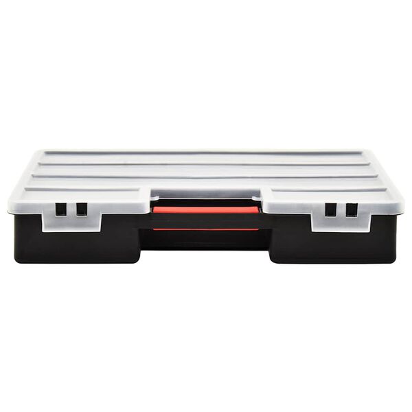 vidaXL reguleeritavate vaheseintega sortimendikarbid 2 tk, plast