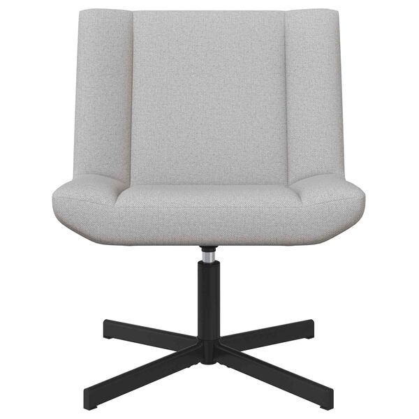 vidaXL Pöörlev tool Pilvine hall 63 x 75 x 76 cm kangas