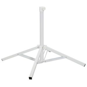 vidaXL Parasiilitald Valge Teras jaoks 25-32 mm Tugipost