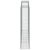 vidaXL kaarekujulised gabioonkorvid 11 tk, 300x50x220/240 cm, raud