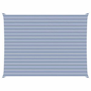 vidaXL P&auml;ikesepuri Sinine ja Valge 8 x 6 m 100% pol&uuml;ester Oxford