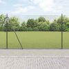 vidaXL Aiapost Hall 25 x 1,4 m (12 x 12 mm v&otilde;rku) Terased ja PVC