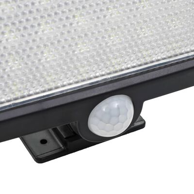 vidaXL päikesepatareidega valgusti liikumisanduriga, LED-tuled, valge
