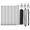 vidaXL Keevitatud Traat Aed Betoonalusega 25 x 0,4 m (L x K)