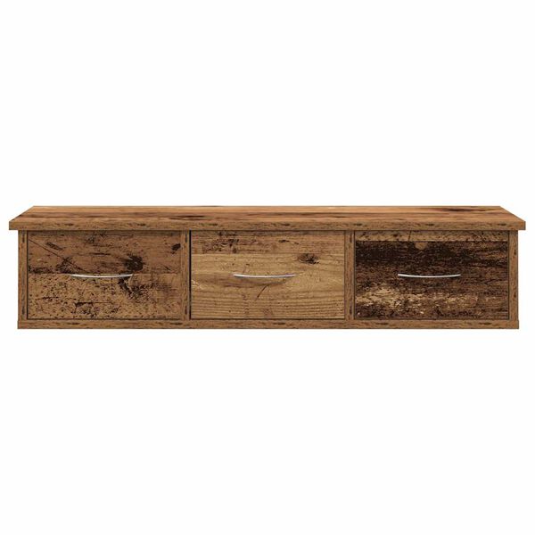 vidaXL Seinakapp Vana puit 88x26x18,5 cm Engineered Wood