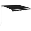 vidaXL automaatne sisset&otilde;mmatav varikatus 300 x 250 cm, antratsiithall