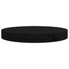 vidaXL lauaplaat, &uuml;mmargune, must, &Oslash; 30 x 3 cm, m&auml;nnipuit