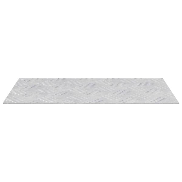 vidaXL Astme katte Ristk&uuml;lik 2 pcs H&otilde;bedane 50 x 30 cm Alumiinium