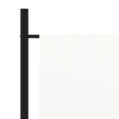 vidaXL ruumijagaja, valge, 175 x 180 cm, kangas