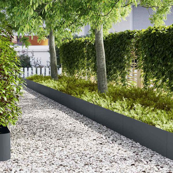 vidaXL Murupiire 10 pcs Antratsiit 100 x 0.05 x 20 cm