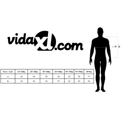 vidaXL laste ujumisvestid 4 tk 100 N, 20–30 kg