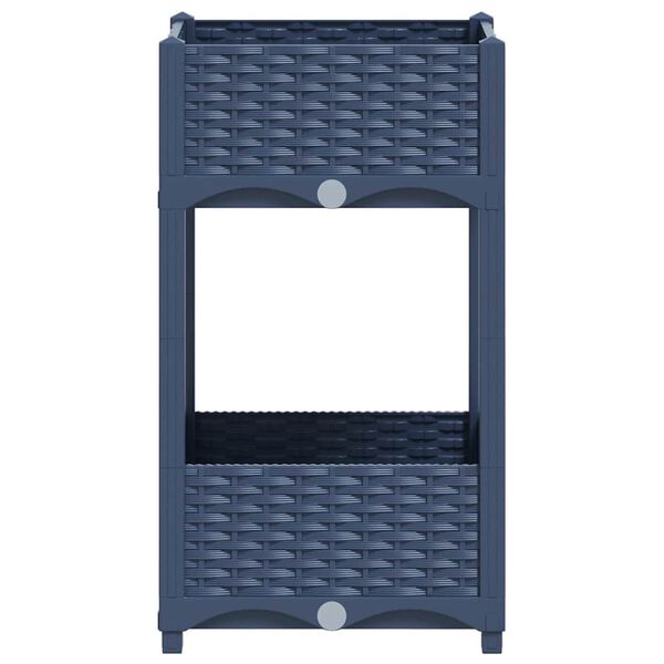 vidaXL taimekast 40 x 40 x 71 cm, pol&uuml;prop&uuml;leen