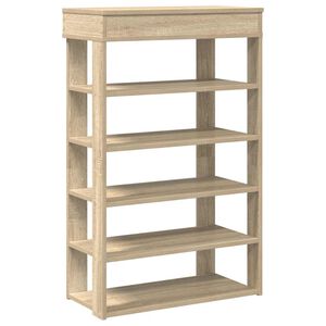 vidaXL kingariiul, Sonoma tamm, 60 x 30 x 98 cm, tehispuit
