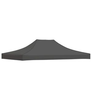 vidaXL peotelgi katus 4 x 3 m, antratsiithall, 270 g/m&sup2;