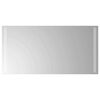 vidaXL LED vannitoa peegel L&auml;bipaistev 80 x 40 cm karastatud klaas