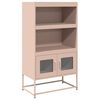 vidaXL Highboard Pink 68x39x123 cm Teras