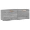 vidaXL telerikapp, hall Sonoma tamm, 100x36,5x35 cm, tehispuit