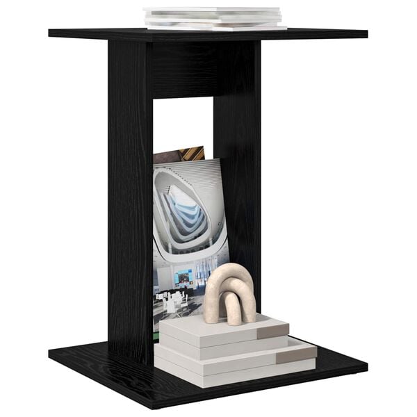 vidaXL K&uuml;lglaud Must tamm 45 x 40 x 62,5 cm Tehispuit