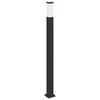 vidaXL pollarvalgusti 110 cm must IP44