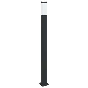 vidaXL pollarvalgusti 110 cm must IP44