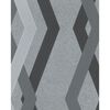 Noordwand tapeet Topchic Graphic Lines Diamonds hall ja must