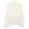 vidaXL Islandi lambanahast toolikate, kreemjas, 70 x 110 cm
