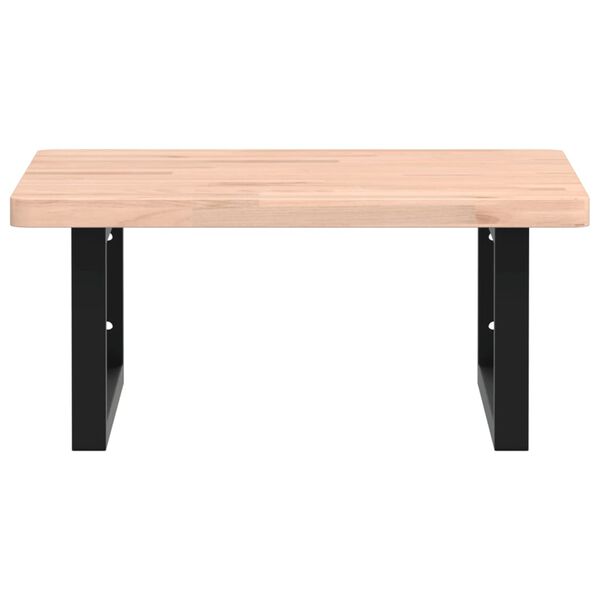 vidaXL seinale kinnitatav valamuriiul, teras ja p&ouml;&ouml;kpuit