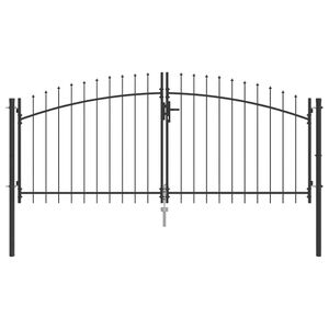 vidaXL Kaheksakanttuli WOERDEN 299,5 x 149,5 cm Teras Hall Lukustatav