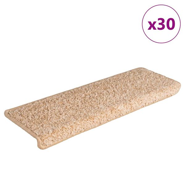 vidaXL trepimatid 30 tk 65 x 21 x 4 cm kuldsed ristk&uuml;likukujulised servad