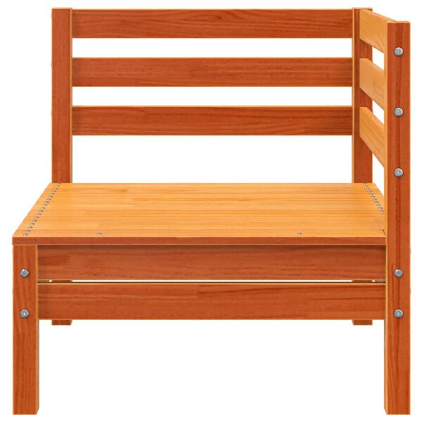 vidaXL aiadiivani nurgamoodul, vahapruun, m&auml;nnipuit