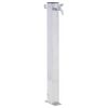 vidaXL veekraan aeda, 80 cm, roostevaba teras, kandiline