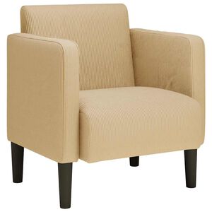 vidaXL diivantool k&auml;etugedega, hallikasroheline, 54 cm