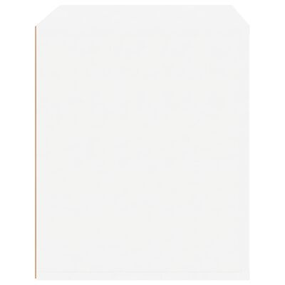 vidaXL öökapp, kõrgläikega valge, 50 x 39 x 47 cm