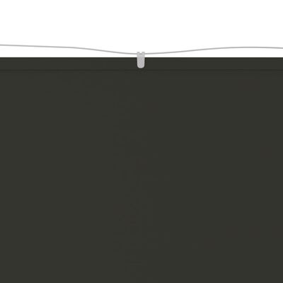 vidaXL vertikaalne varikatus antratsiit 180x1200 cm Oxfordi kangas