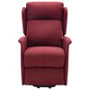 vidaXL püsti tõusmist toetav massaažitool, veinipunane