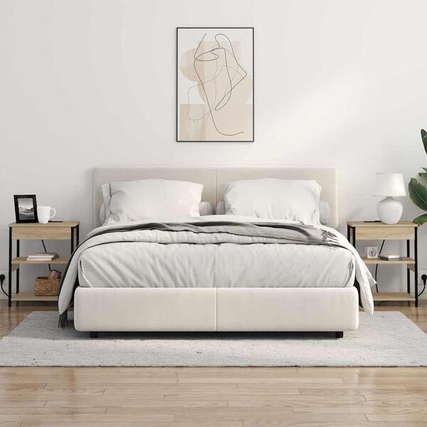 vidaXL &Ouml;&ouml;lambi kapp Sonoma tamm 41 x 31 x 51 cm Tehispuit