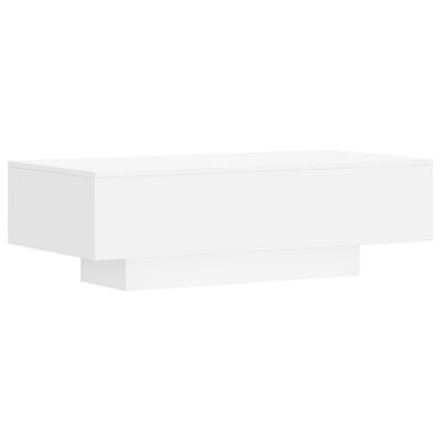 vidaXL kohvilaud, valge, 100 x 49,5 x 31 cm, tehispuit